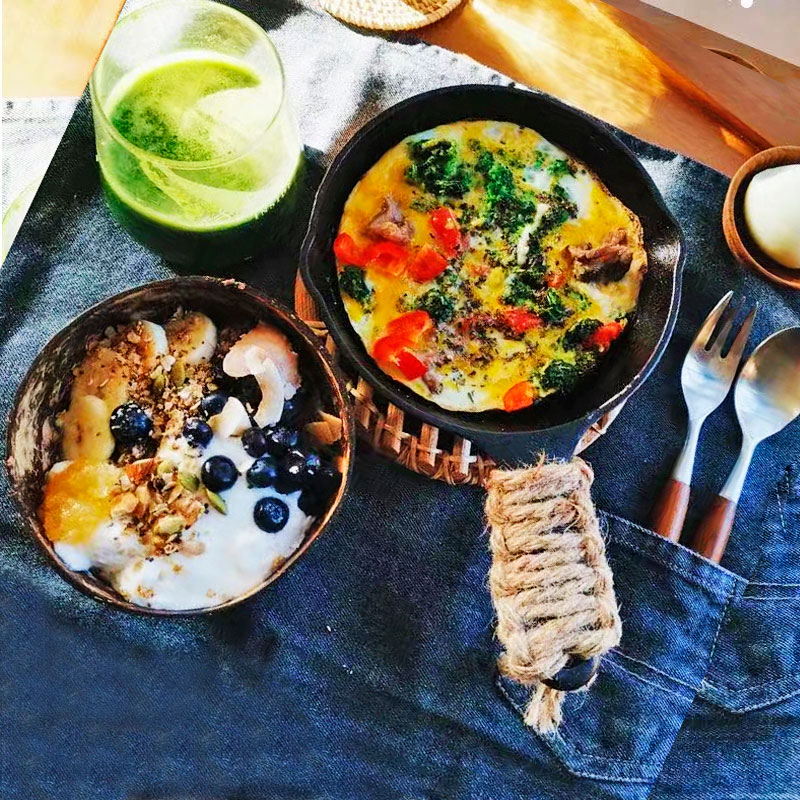 Vaisselle vajilla de coco de ramen, cuencos completos de platos, bol frutero, vajilla de madera, platos de cocina, fideos completa de platos frutero tazones ensaladera aperitivos para comer pipas y cascaras cáscaras