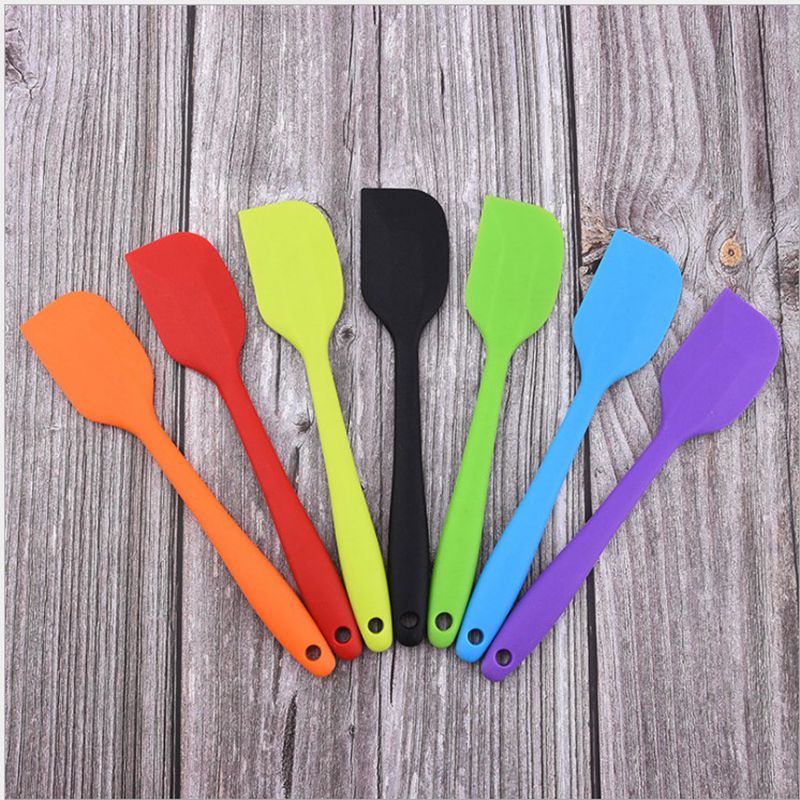 Small Silicone Spatula Kitchen Tool Silicone Butter Cake Spatula Pastry Tool Spatula Home Cake Tool Baking Tool