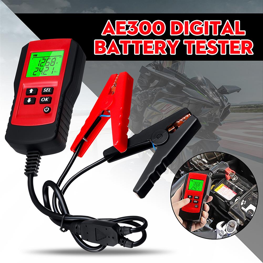 Digital LCD Car Motorcycle Battery Load Tester Analyzer Diagnostic Tool 12V LCD Motorcycle Car Battery Tester For Auto Car