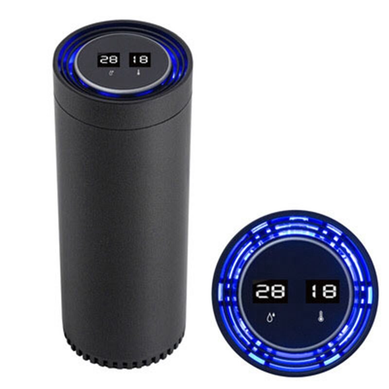 Plasma Cluster Deodorization Digital Temperature Air Purifier / Humidity Display Aroma Function Ionizer