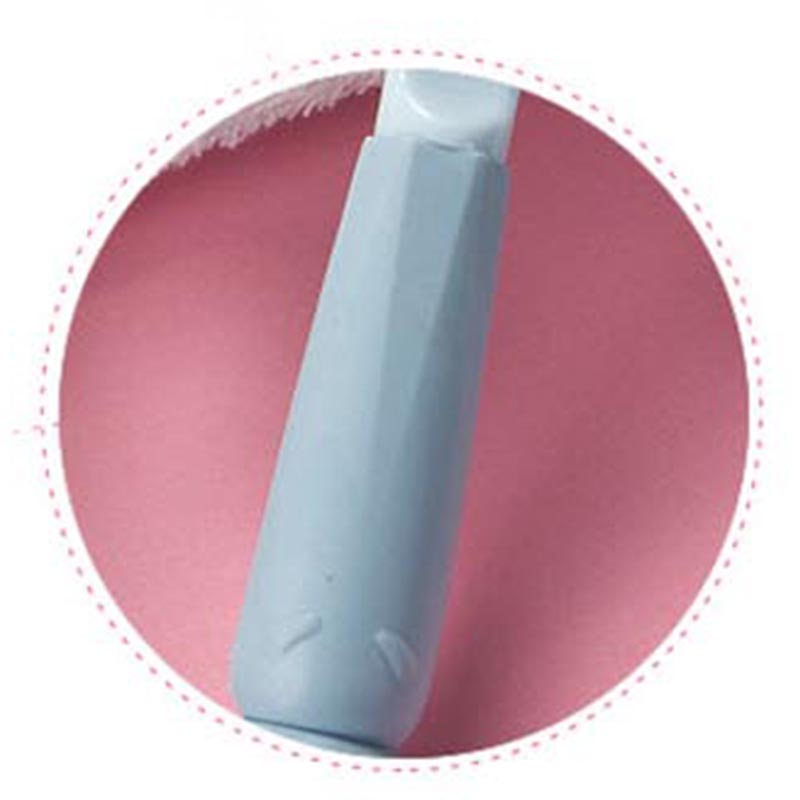 1Pc Cartoon Konijn Massage Detangling Hair Brush Hoofdhuid Haar Kam Detangling Borstel Voor Haar Borstel Meisje Kind Willekeurige Kleur