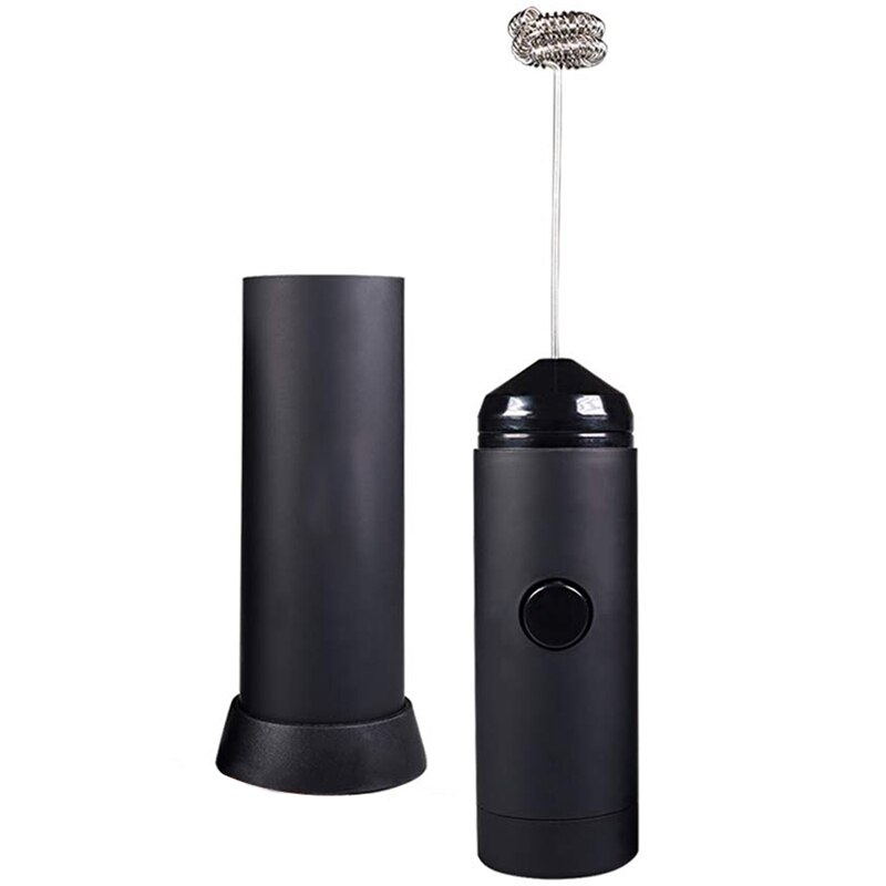 Mini Handheld Milk Frother - Battery Operated Electric Foam Maker | Includes Kitchen Stand,Latte Milk Eggbeater ,Coffee Mi
