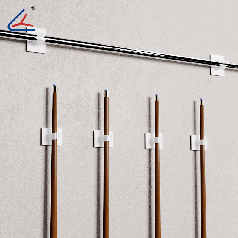 20/50/100 PCS, soporte de brida para cables tipo Q, organizadores de cables de plástico para cañas de pescar, gestión de cables de sujetadores sin taladro