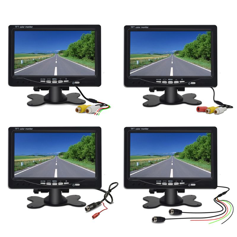 7 Inch Car Monitor Display lcd Reverse Camera Monitors for Car Parking/Reversing System Image