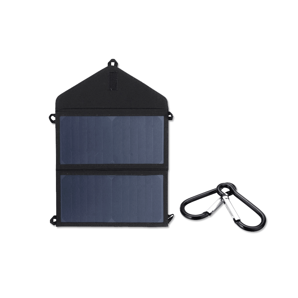 Sunpower Solar Panel 20W Solar Cell Output Device Mobile Phone Outdoor Power Bank Photovoltaic Smart Fast Charging Folding Bag