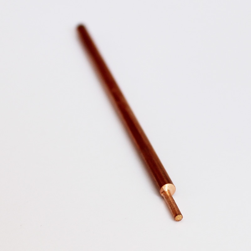 2pcs Aluminum copper oxide spot welding needle for batter pack machine,diameter 3mm length 80mm