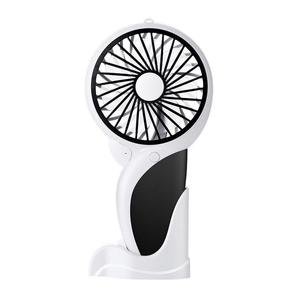 Hold Small Fan Small-sized Mini Usb Can Charge With One Portable Hand Hold Small Electric Fan Hand Take Small Fans: Black