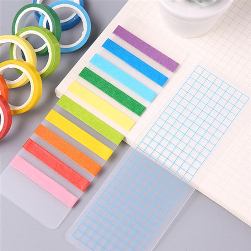 40Pcs Washi Cards Tape Sample Boards Washi Tape Boards Plastic Washi Cards