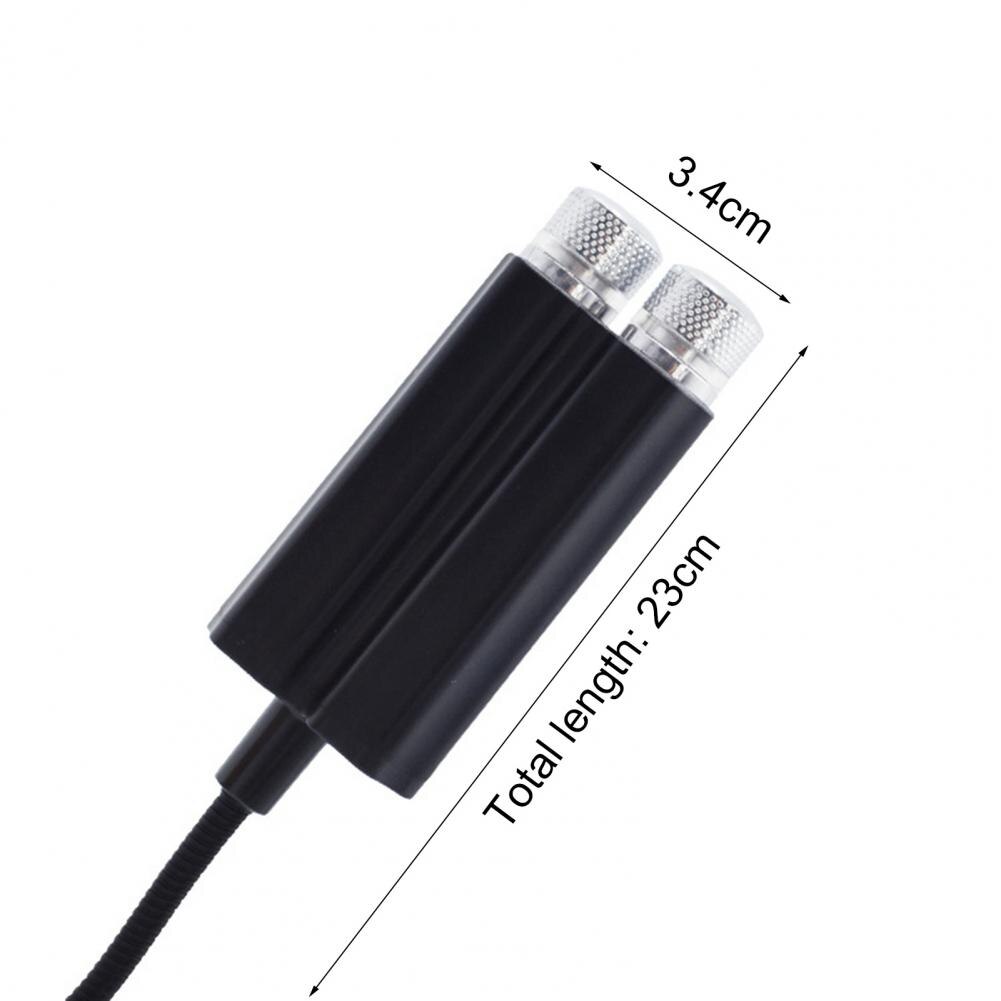 Ambient-Light Projector Light Cylinder Eco-friendly ABS Onboard Projection Lamp for Home Night Light Lampe Cars Home Decoration: Default Title