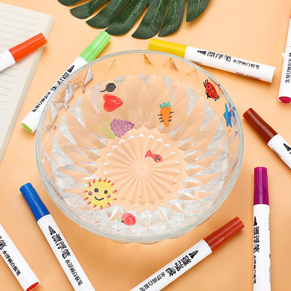 Children's Drawing Pen Painting Pen Magical Water Painting Pen 8pcs School Classroom Whiteboard Pen Dry Erase White Board Marker
