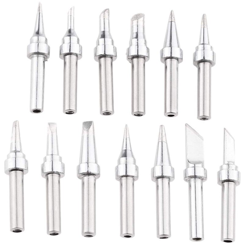 13Pcs/Lot 200 High-Frequency Electric Soldering Iron Tip Soldering Sting For Quick 203/204 Soldering Station