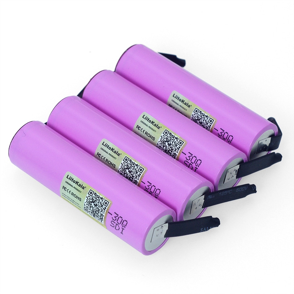 1-20Pcs Liitokala ICR18650-30Q 18650 3000Mah Lithium Batterij 3.7V Aangedreven Oplaadbare Batterij Elektrische Gereedschap + Diy nikkel