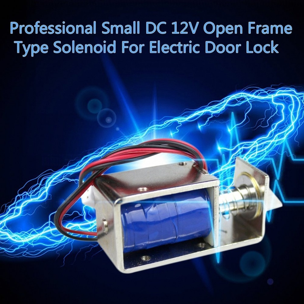Petit solénoïde de cadre ouvert de cc 12V de serrure magnétique pour la serrure de porte électrique avec la stabilité de consommation de puissance faible