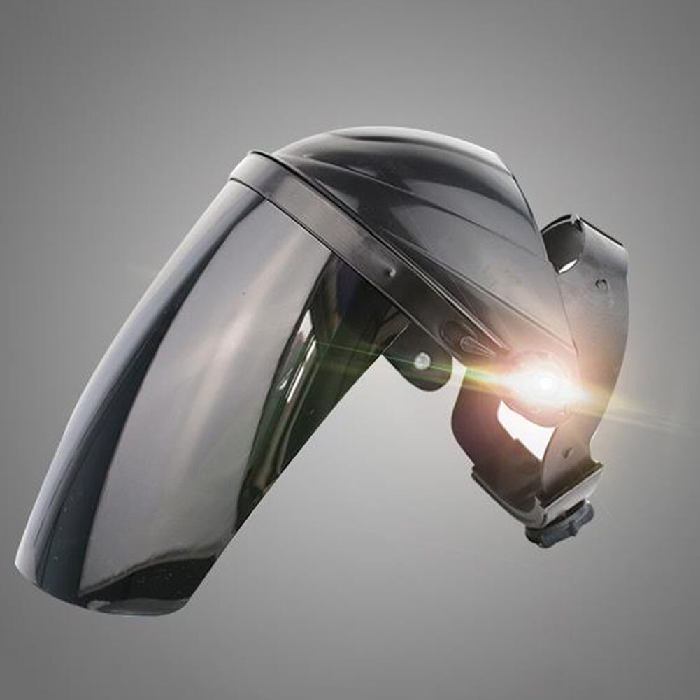 Máscara de Pc, sombrero de guarda portátil, protección de seguridad de soldadura, protección eléctrica práctica, herramienta de casco de soldadura montada en la cabeza