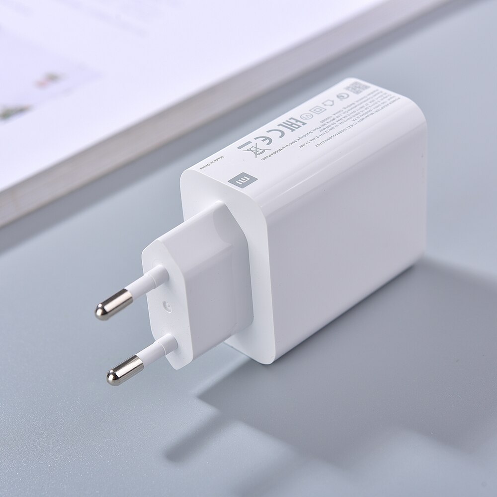 For Xiaomi Mi 33W EU Turbo Fast Charging Adapter 5A Quick Charger Type C Cable For MI 11 11T 10 10T Pro Poco X3 NFC F3 M3 X3 Pro