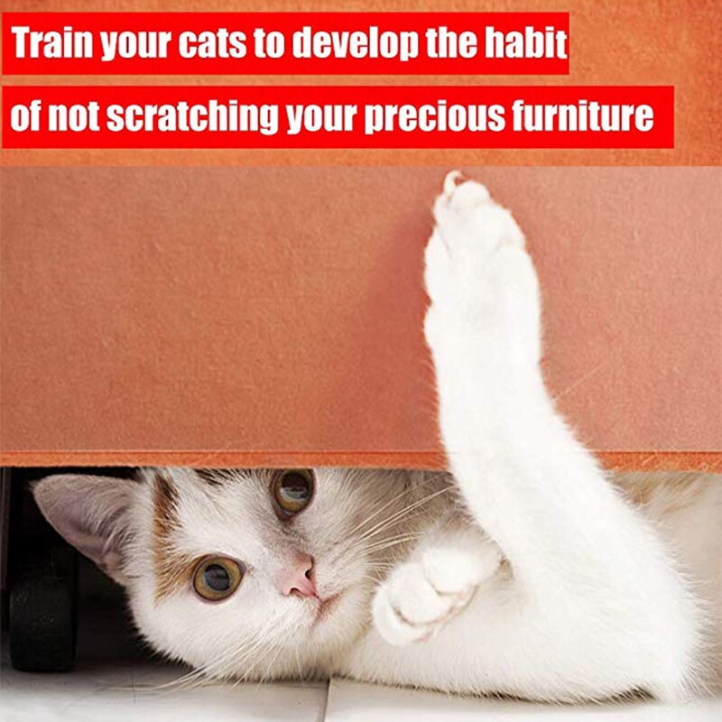 Pet Cat Scratch Guard Mat Cats Scratching Post Furniture Sofa Claw Protector Pads For Leather Protector Paw Pads Pet Furniture