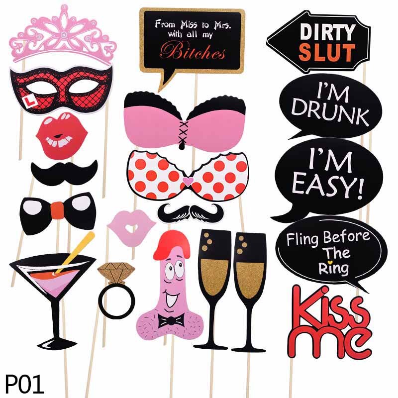 Hawaii Photo Booth Props Funny Mask Bride To Be Wedding Birthday Carnival Party Flamingo Photobooth Props Tropical Summer Supply: P01