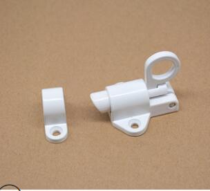 1 Set Aluminum Alloy Door Latch Safety Bolt Lock Thickening Sliding Door and Window Llatch Barrel Bolt Security Bar Hardware: B