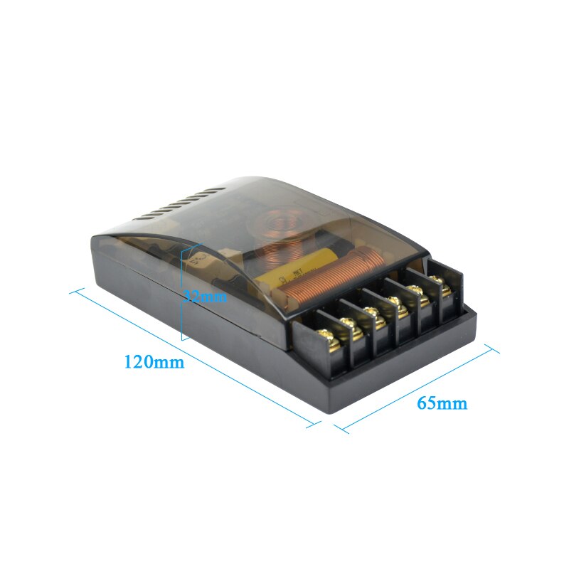 AIYIMA 2Pcs Crossover 2 Way HiFi Sound Car Speakers Tweeter Bass Frequency Divider Crossover Filters