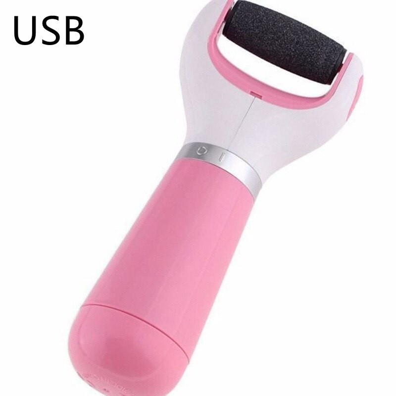 Lime électrique pour les pieds, outil de pédicure pour le ponçage des talons, élimine les callosités de la peau morte et dure, offre spéciale rape electrique pied: USB-pink