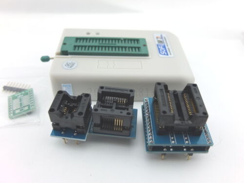SP8-A Universal USB Programmer EEPROM Flash SPI BIOS 24/25/BR90/93 + Sockets