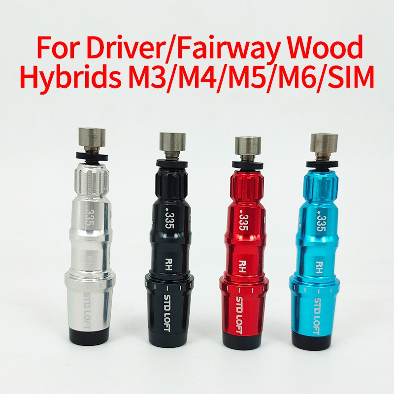 M1 M2 M3 M4 M5 M6 Golf welle hülse Adapter Adapter nur für Taylormade Fahrer hybrid Fahrrinne Holz SIM Verein kopf zubehör