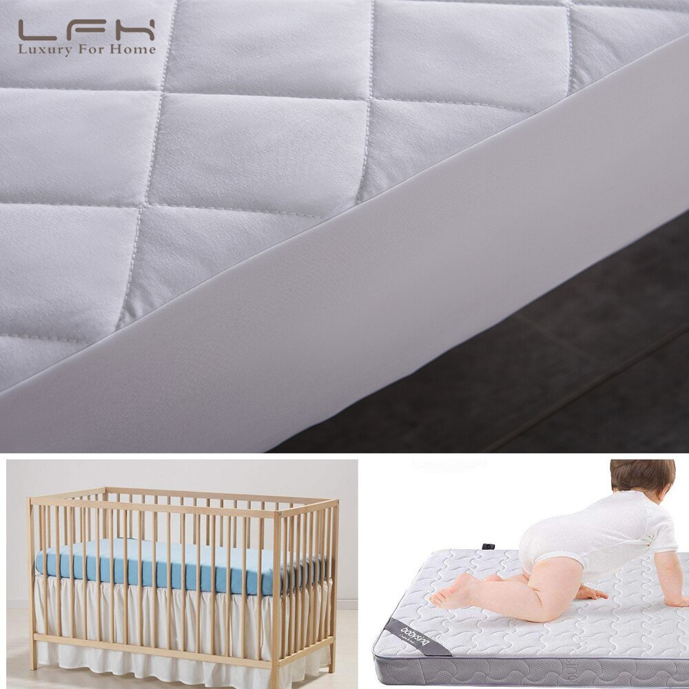 Lfh Baby Wieg Matras Topper Cover Voor Peuters Bed Protector 72X132CM Waterdichte Matras Cover Waterdicht Laken