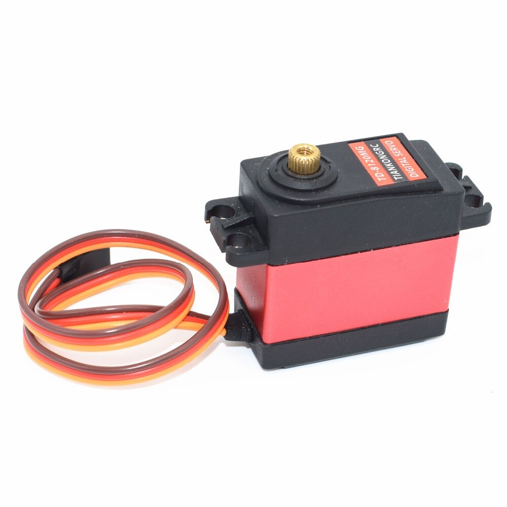 TD-8120MG Waterproof Metal Gear Digital Servo with 20kg High Torque 180Angle for RC Remote Control Car Model Vehicle 20kg servo