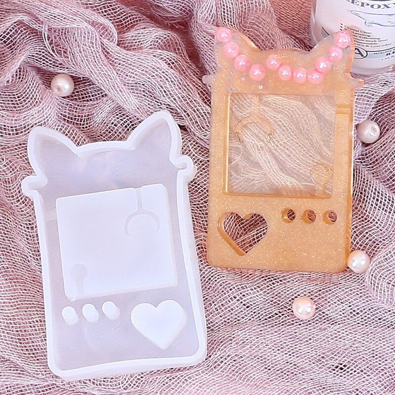 Quicksand Katze Pfote Spiel Epoxy Harz Form Shaker Silikon Form Charme, Der Kawaii Harz Kunst Liefert Quicksand Epoxy UVMoulds: 13