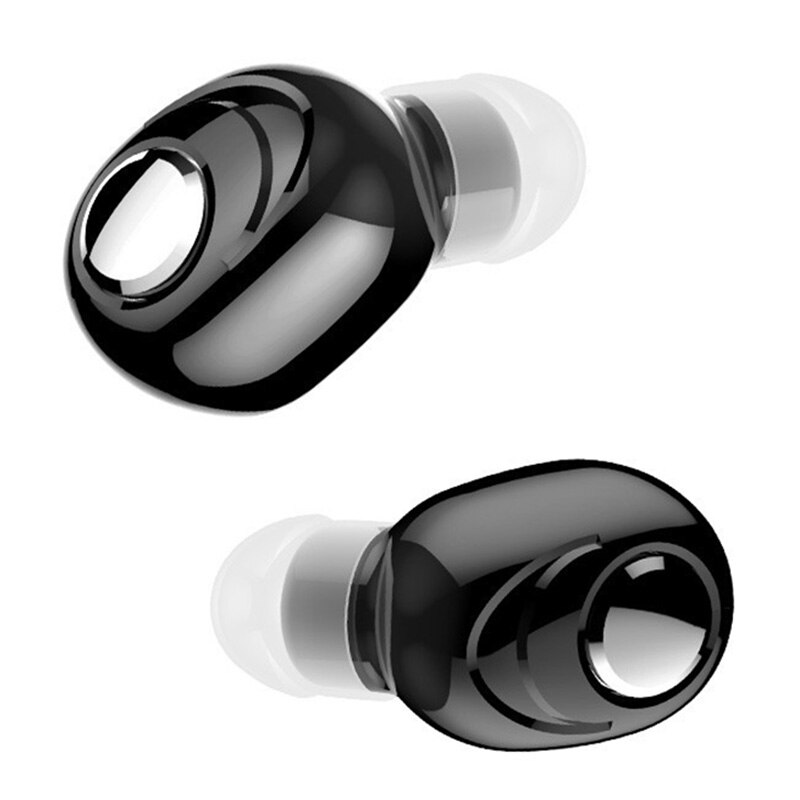 Draadloze Bluetooth 5.0 Enkele Headset Oortelefoon Oordopjes CVC8.0 Digitale Ruisonderdrukking Waterdicht Anti-Zweet Verborgen Ear Plug
