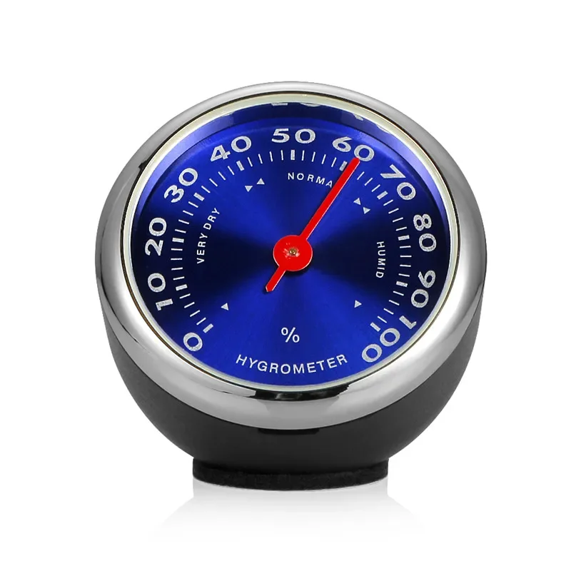 Auto Ornament Automotive Klok Auto Horloge Thermometer Hygrometer Thuis Auto Interieur Decoratie Klok In Auto Accessoires: Hygrometer
