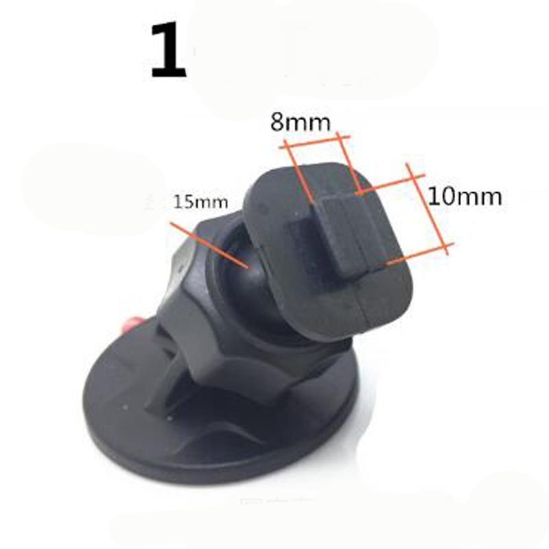 Kleine Auto Moun Camera Houder Dvr Dv Gps Houder Auto Dvr Mini Auto Houder Auto Styling Lijm Houder Met 7 soorten Adapter: 1