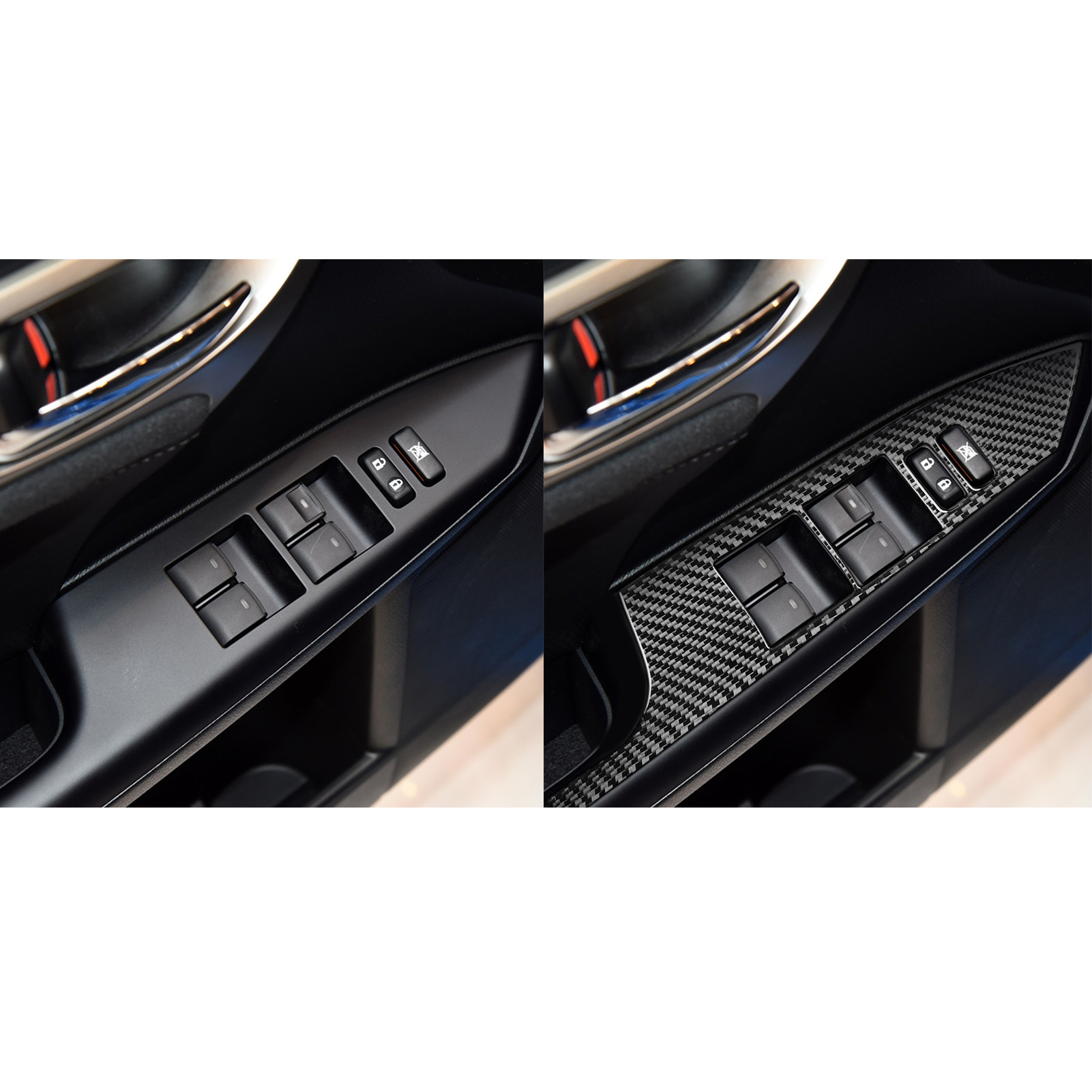 Pegatina de fibra de carbono para ventana Interior de Lexus CT 200h, , , , , , , , accesorios