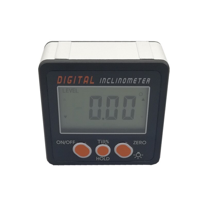 Backlight Digital Protractor Inclinometer Level Box Level Measuring Tool Electronic Angle Meter