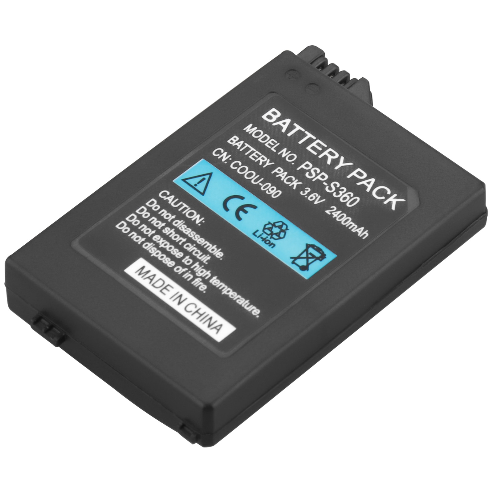 4Pcs Gamepad Battery 3.6V 3600mAh for Sony PSP 2000 PSP 3000 PSP2000 PSP3000 PlayStation Portable Rechargeable Replacement Cells