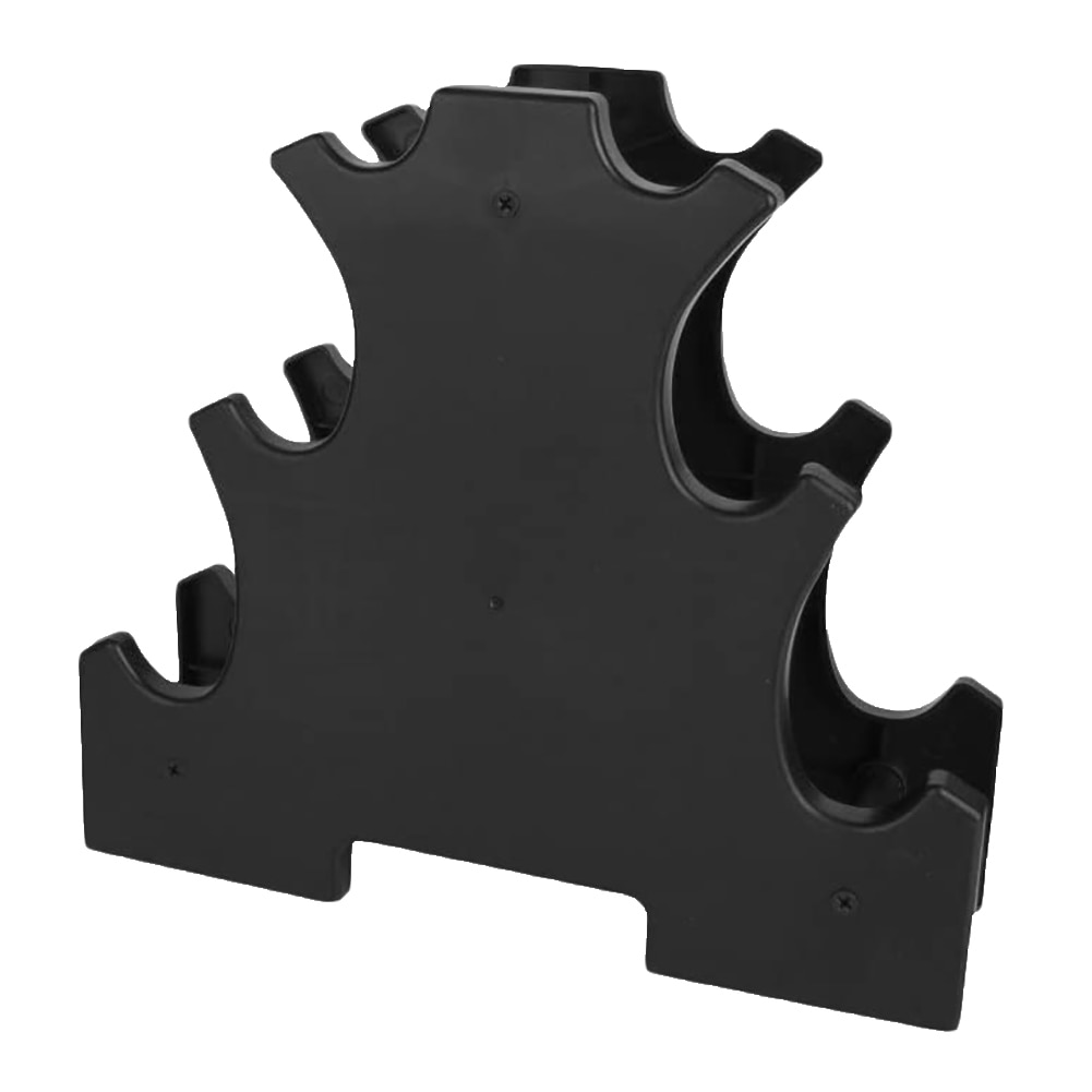 Stort blad hem gym fitness träning hantlar hållare plast stativ rack fäste anti-slitage hantel hållare för hushållsbruk
