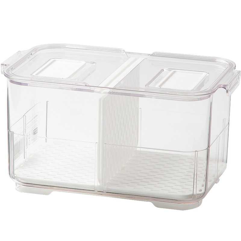 réfrigérateur alimentaire conteneurs de stockage avec couvercles cuisine stockage joint réservoir en plastique séparé légumes fruits frais boîte grand Ml