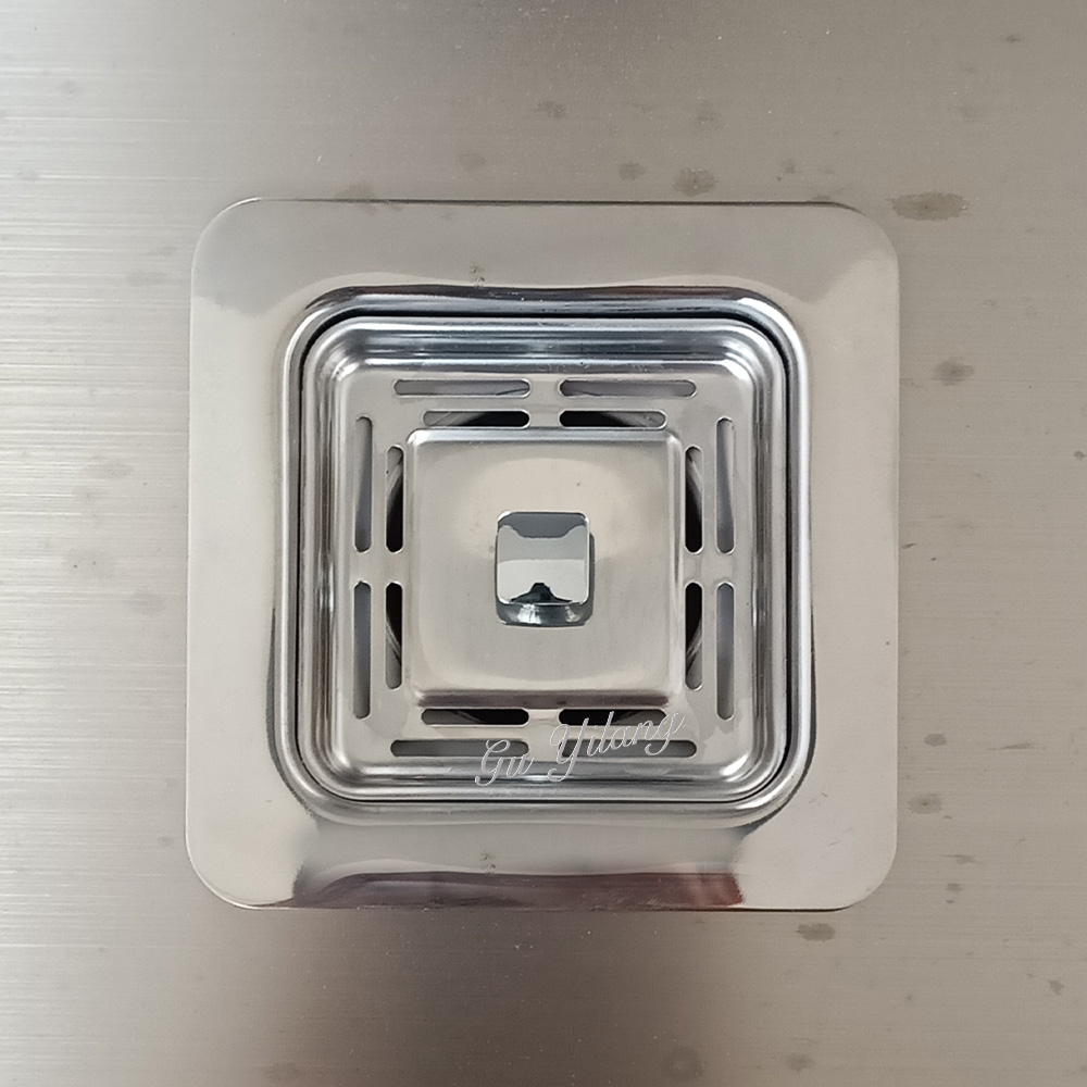 304 Stainless steel Square Sink Plug Kitchen Sink Strainer Plug 78mm,85mm, whole square sink drainer set choice