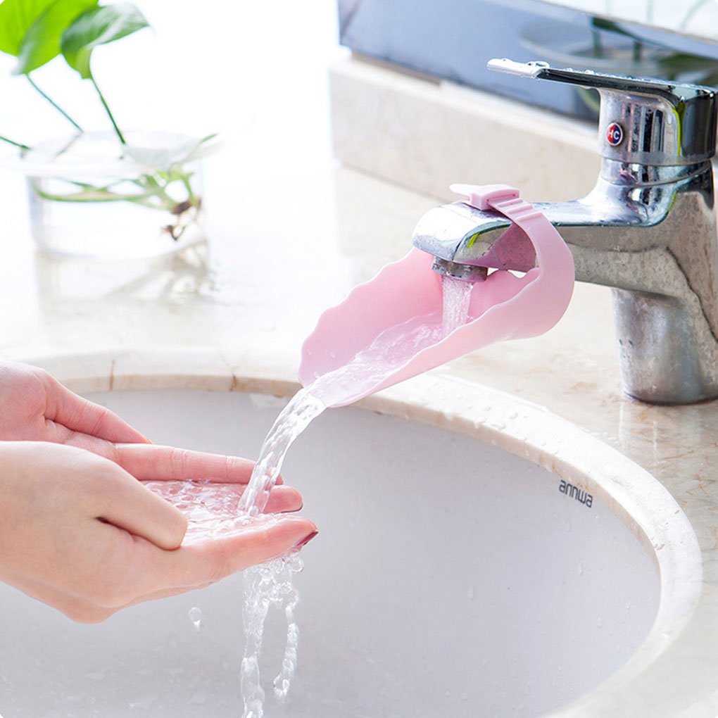 Extensor de grifo fregadero de cocina extensores de grifería fregadero niños bebé solución de lavado a mano