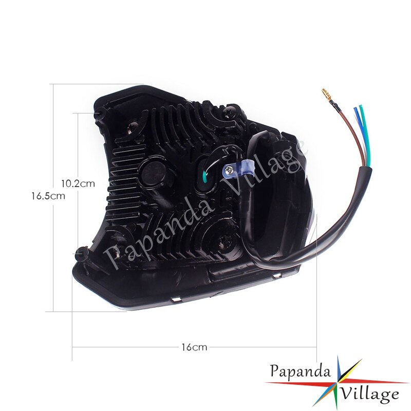 Phare LED Motocross 35W Pour Husqvarna FC/TC/FE/TE - Remplacement Haute Luminosité, étanche, 5 LED, ABS - Compatible Modèles 2014-2022