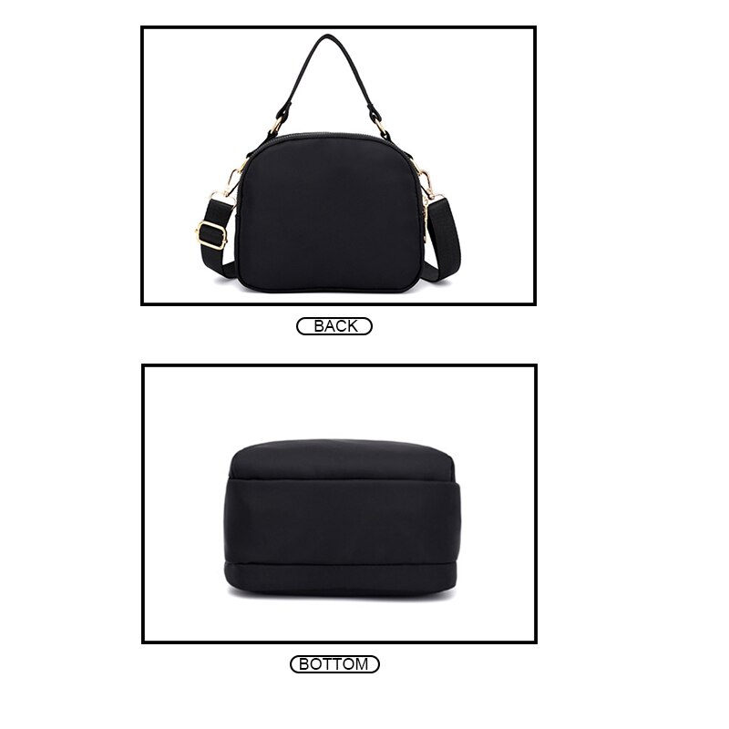 Sød pige crossbody tasker håndtaske bred rem kvinder skuldertasker multi-lomme dame messenger taske makeup taske til kvinder