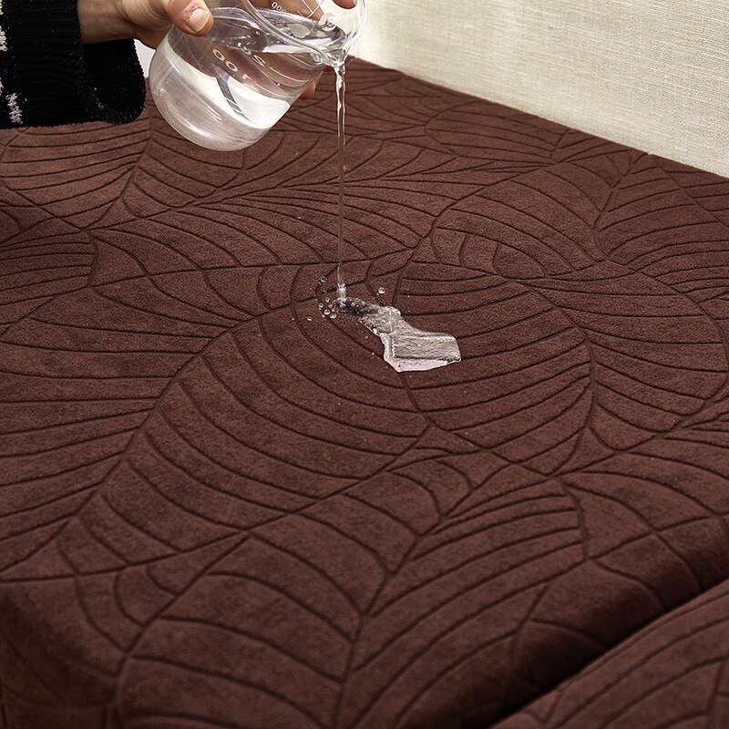 Waterproof Armless Futon Cover Stretch Sofa Bed Couch Slipcover Elastic Jacquard Thick Anti-Slip bedspread Furniture Protector