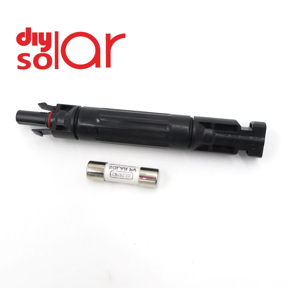 Porte-fusible Protection solaire connecteur Protection 1000 VDC PV photovoltaïque Diode solaire étanche IP67 5A 10A 15A 20A 30A