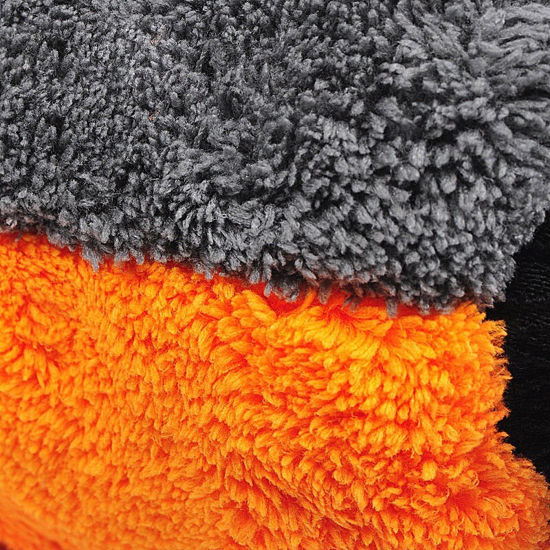 1pc bilvaskeverktøy mikrofibervaskehansker autopleie vannabsorbering bilstyling plysj bilabsorberende hanske