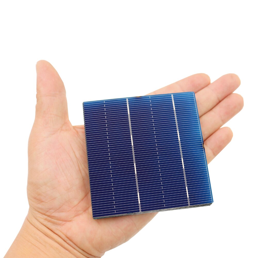 50pcs DIY Solar Cells 78 x 77mm DIY Solar Battery Charger Painel Solar Panel 1.05W 2.1A Polycrystalline Photovoltaic Module