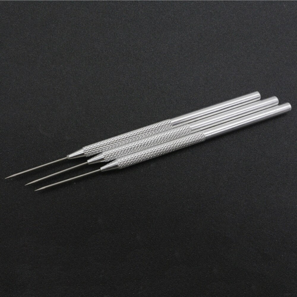 2PCS Clay Needle Tools Diy Tool Pottery Sculpture Carving Aluminum Rod Punch Needles Modeling Detail Tools Pottery Sculpture Nee
