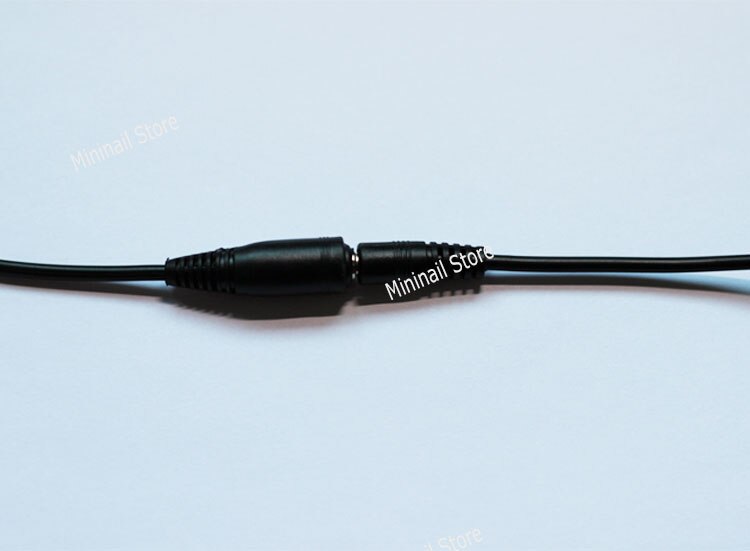 Skjøteledning spiker strømboreadapter skjøteledning dc kabel elektrisk drill maskin lengde 2.5 øretelefon headset jack og plugg