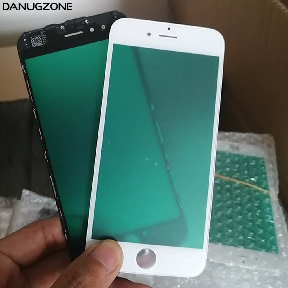 Touch Panel For IPhone 6 Plus 5 5S 4.7&#39;&#39; 5.5 inch 6S 11 Front Outer Screen Glass Lens With Frame