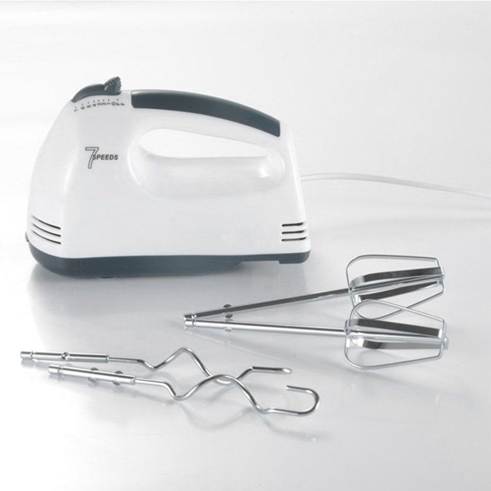 Mini mixer matblandare 7 hastighetskontroll multifunktionell matberedare kök mini elektriska manuella matlagningsverktyg: Storbritannien