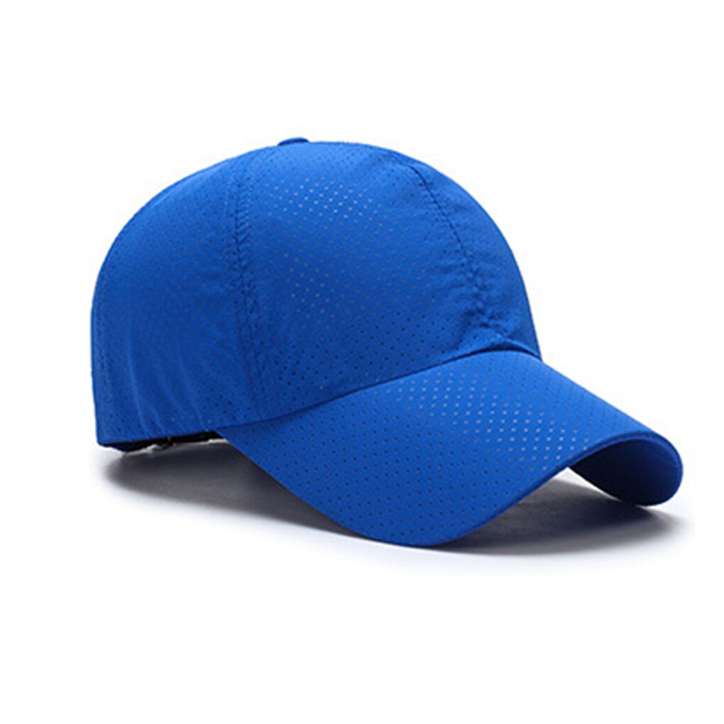 Koreaanse stijl effen zomer casual baseball pet heren snapback dames jongen snel drogende mesh pet ademende zonnehoed